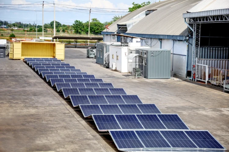 deployment of solar wings